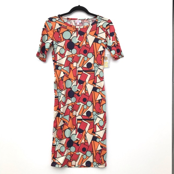 LuLaRoe Dresses & Skirts - LuLaRoe Geometric Design Julia Dress